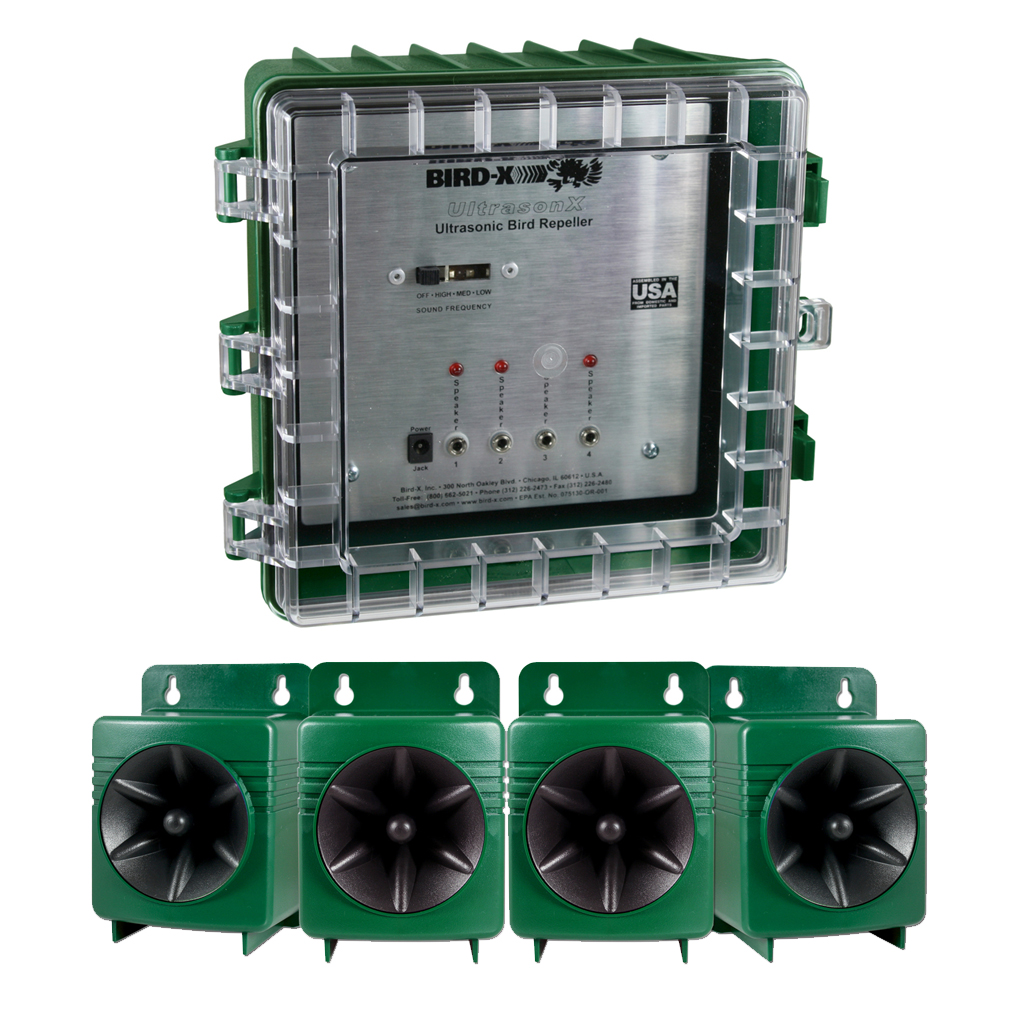 Ultrason X 4-Speaker Bird Deterrent System